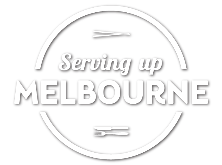 ServingUpMelborne logo white shadow